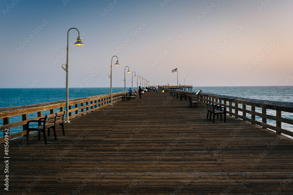 The fishing pier in Ventura, California.