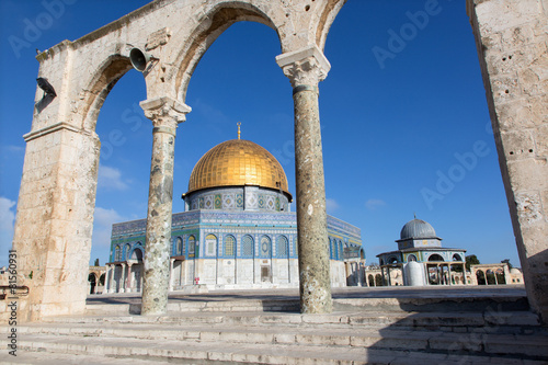 Jerusalem - Dom of Rock on the Temple Mount