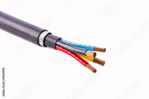 four core armored cable