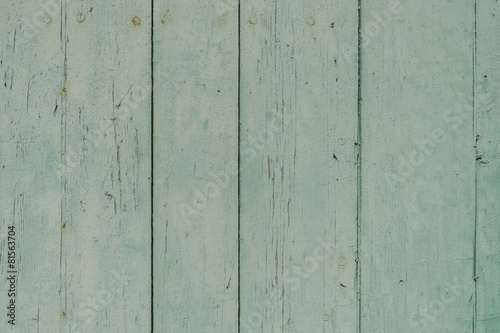 Turquoise wooden boards