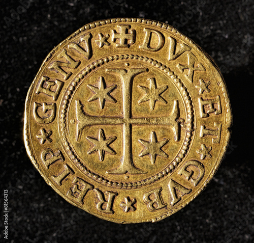 ancient golden coin