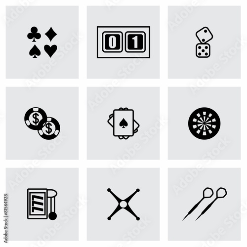 Vector Casino icon set