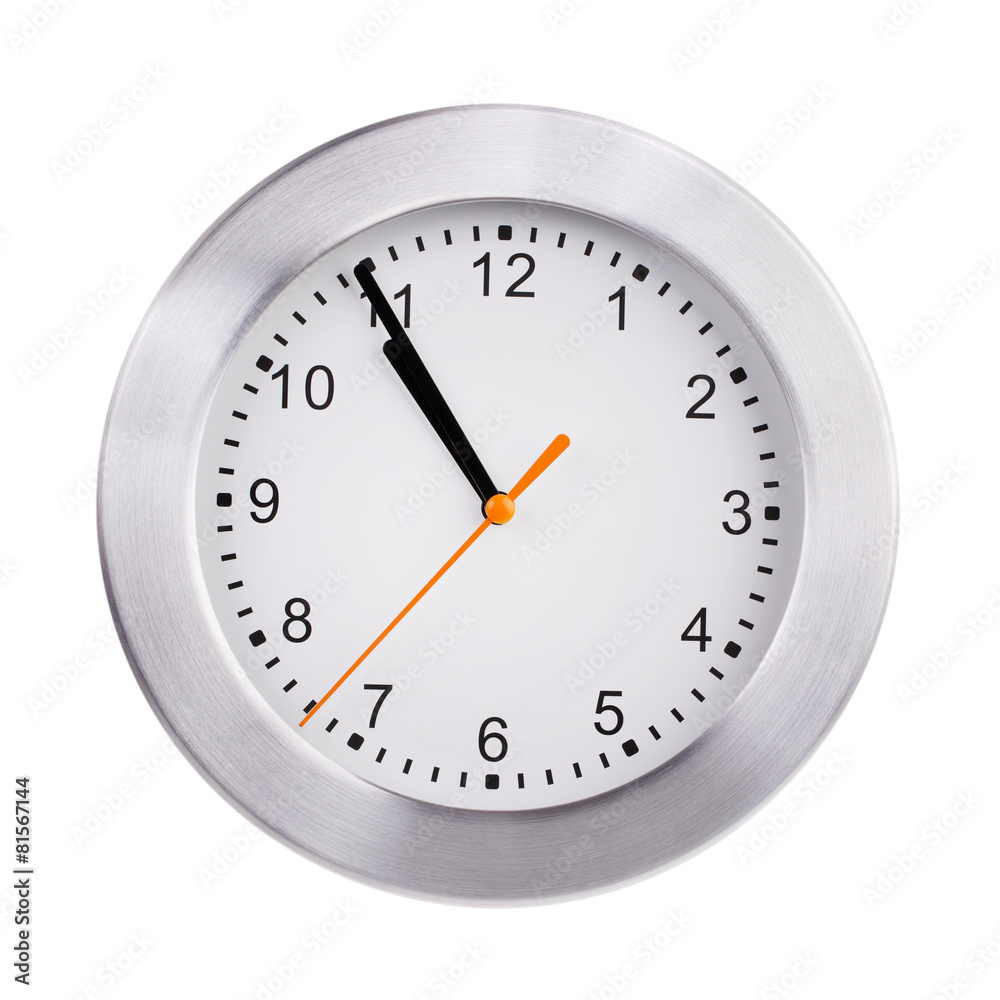 Five minutes to eleven Five minutes to eleven