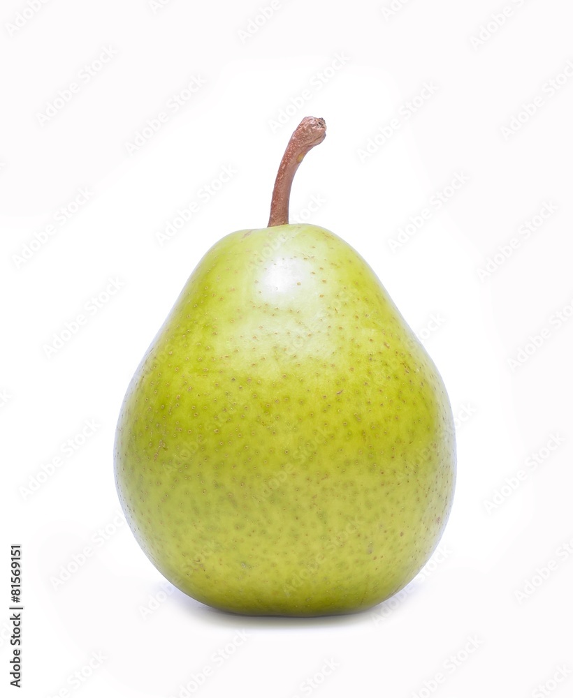 Fresh williams pear isolated on white background Fresh williams pear isolated on white background