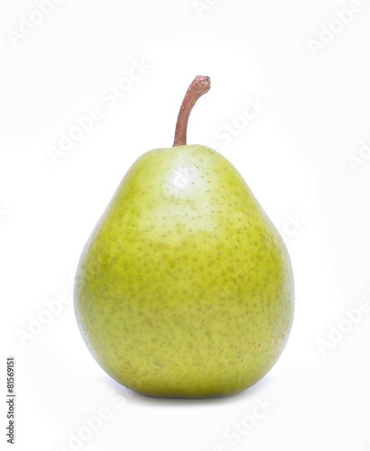 Fresh williams pear isolated on white background