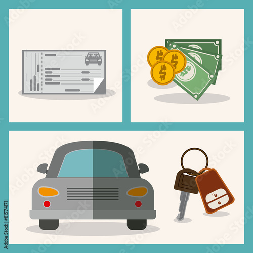 Rent a car design