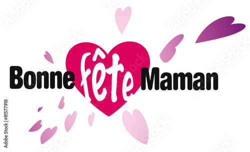 bonne fête maman, coeur