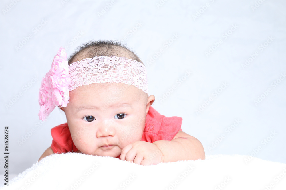 bright portrait of adorable baby bright portrait of adorable baby
