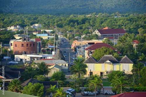 Falmouth downtown, Jamaica
