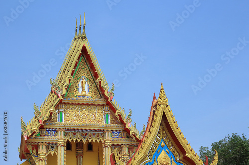 Thai temple building