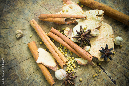 Various spices