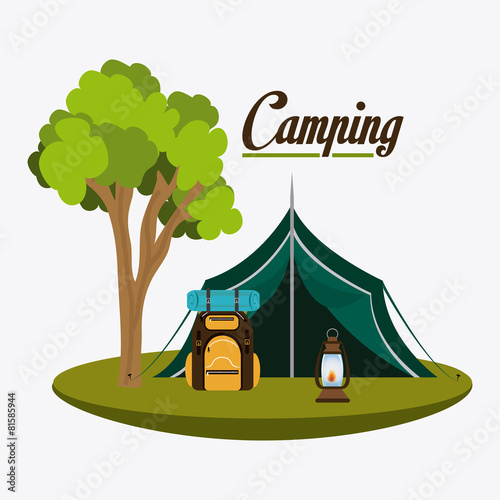 Camping design.