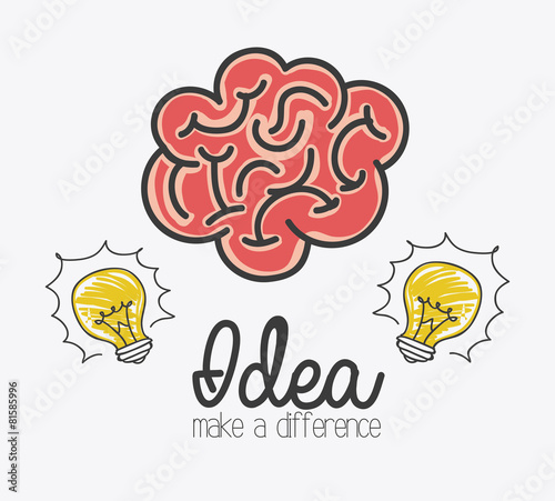 Idea design. photo