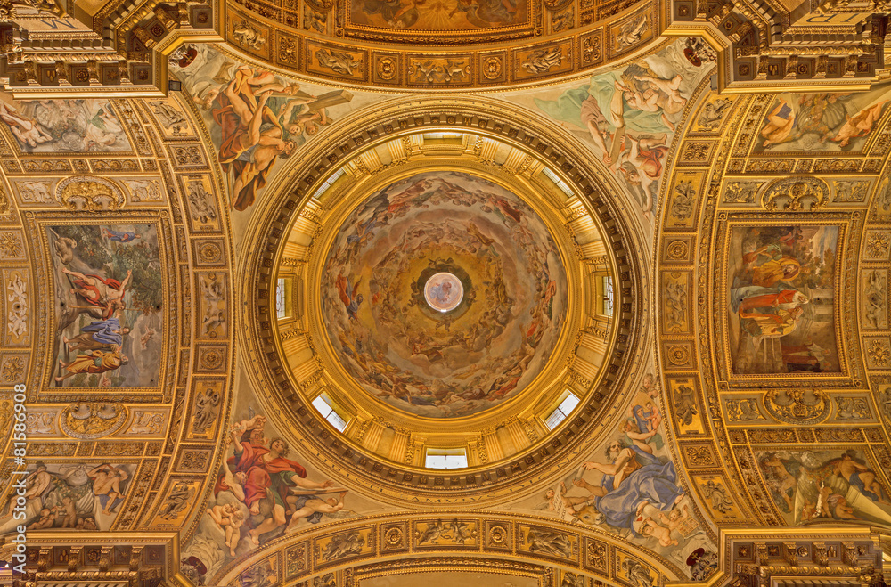 Rome - cupola of church Sant Andrea della Valle
