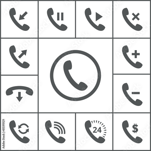 Handset icons