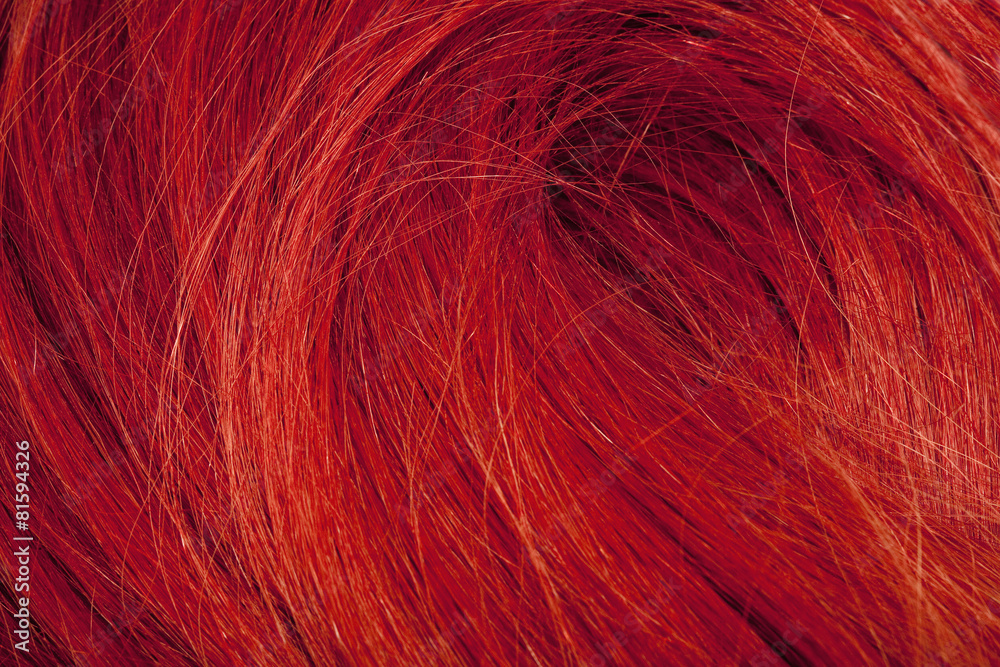 Fototapeta premium Real Human Hair