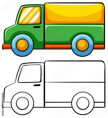 Delivery truck