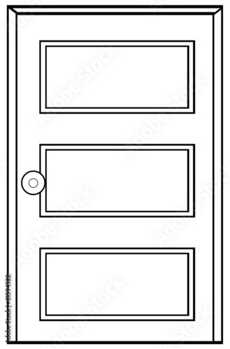 Wooden door