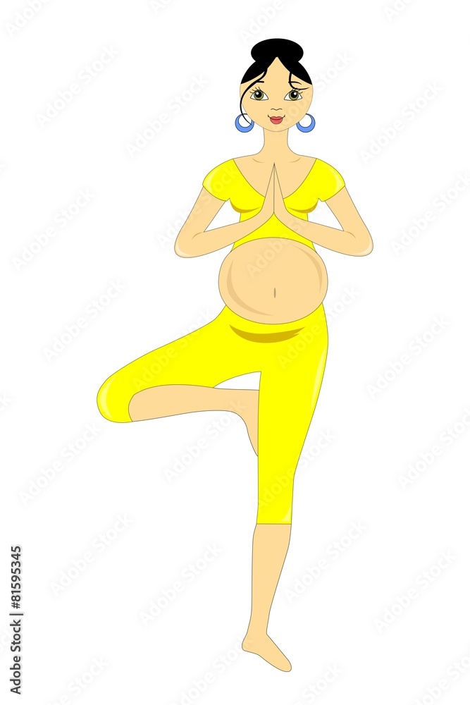 tree pose pregnancy tree pose pregnancy