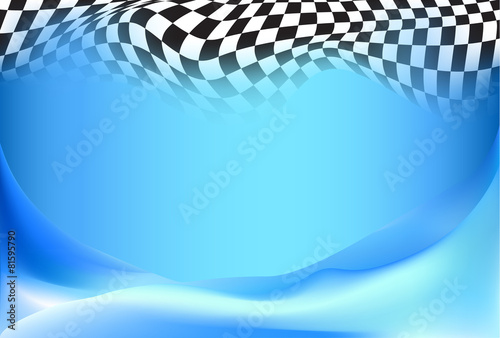 race, checkered flag background vector