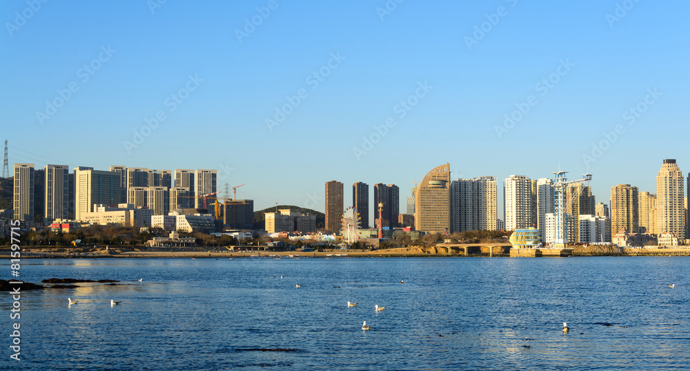 Obraz premium Dalian, China panorama