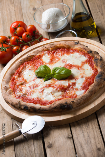 Fotografie Pizza margherita