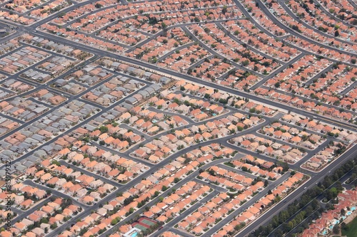 Suburbia of Las Vegas photo