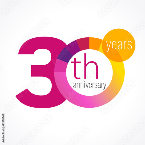 30 anniversary chart logo