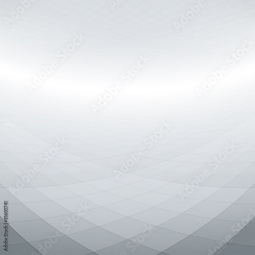 Abstract perspective background with warped squares