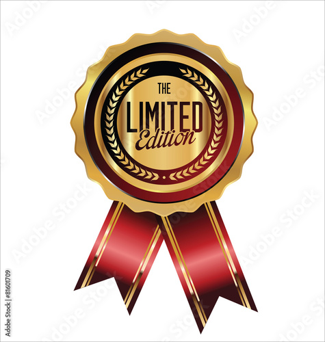 Limited edition golden label