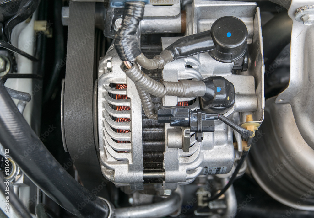 Part of car engine