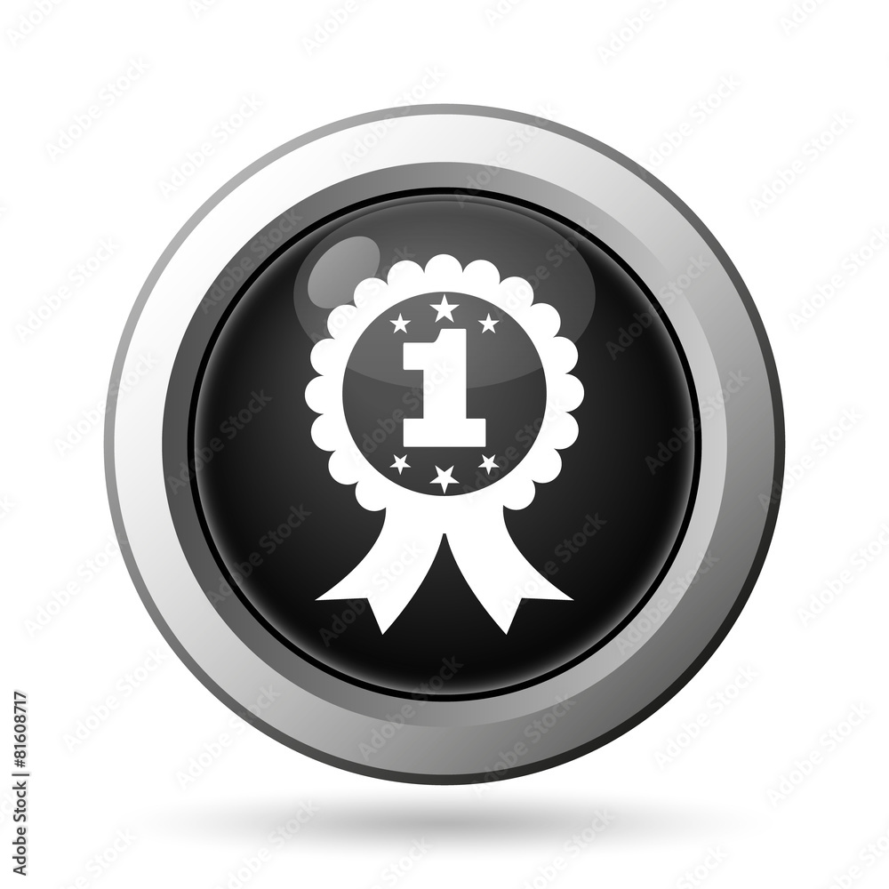 First prize ribbon icon