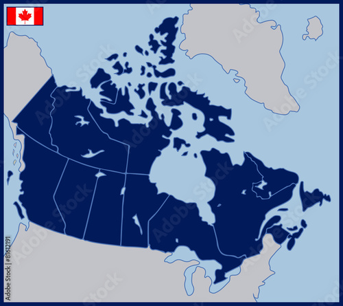 Blank Map of Canada