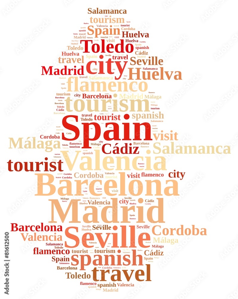 Obraz premium Visit Spain.