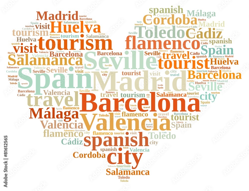 Fototapeta premium Visit Spain.