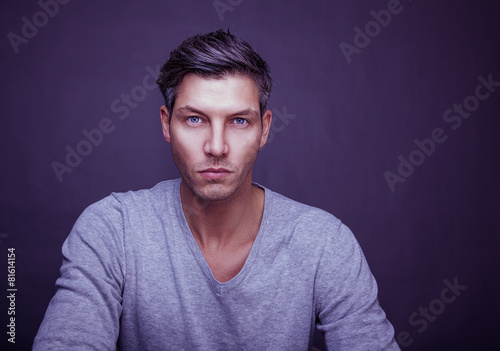 strong male portrait © detailblick-foto