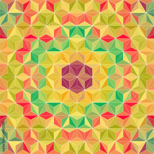 Colorful Triangle Pattern