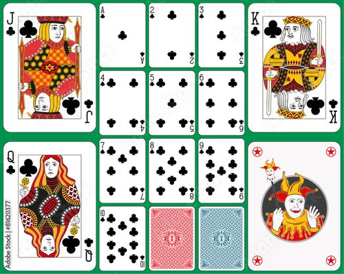 Clubs Suite with four large figures