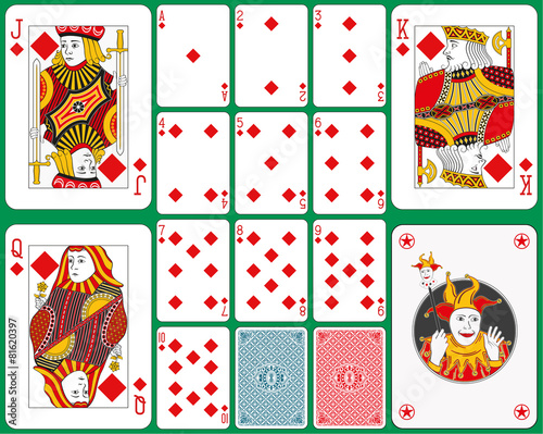 Diamonds Suite with four large figures