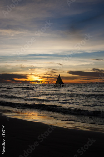 Sunfish al atardecer