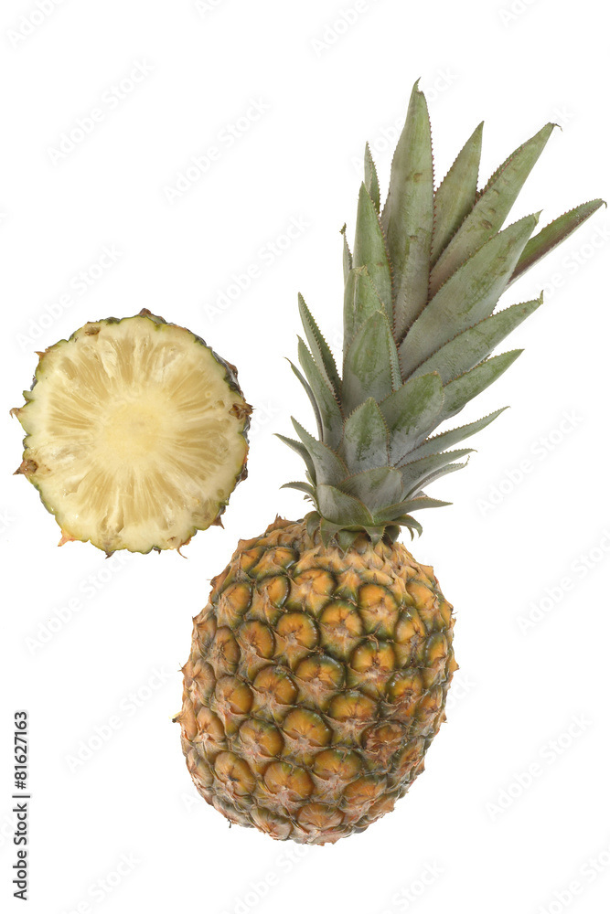 pineapple isolated on white background pineapple isolated on white background