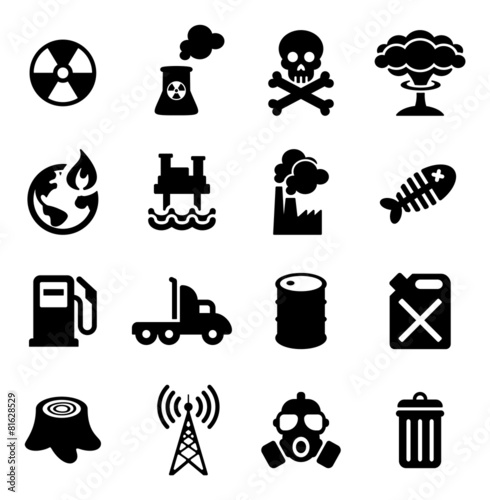 Pollution Icons