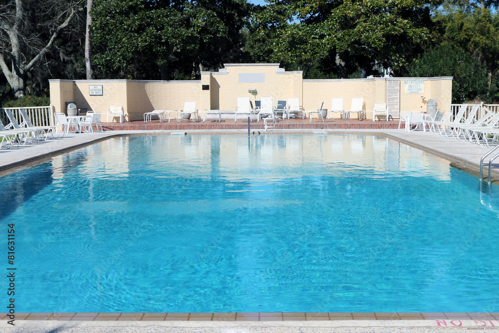 Luxury swimming pool at a 5 star resort