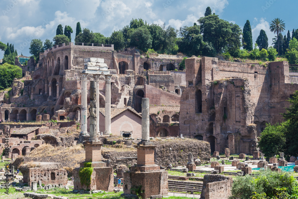 Ancient rome ruins