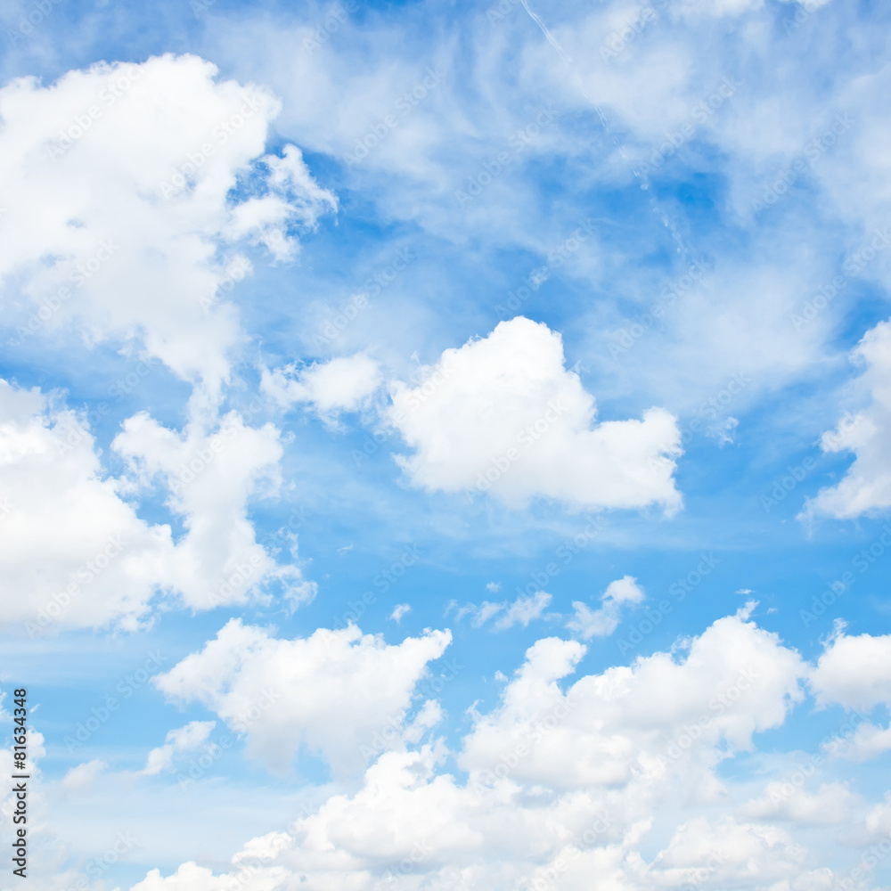 Clouds and blue sky Clouds and blue sky