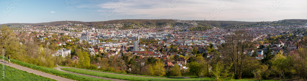 Obraz premium Panorama von Stuttgart