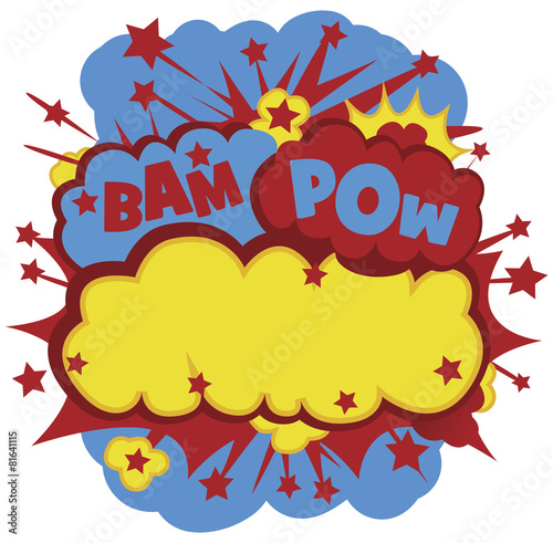 Comic bam pow