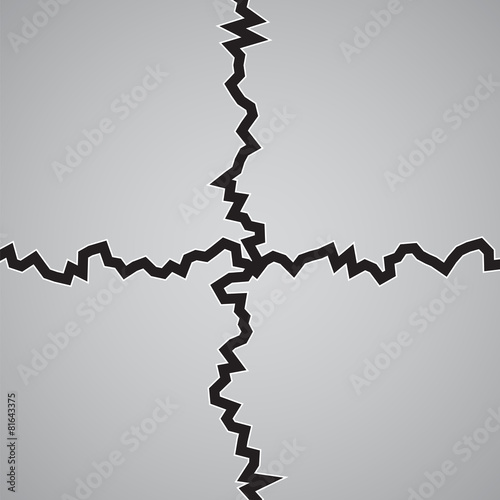 Earth Crack vector