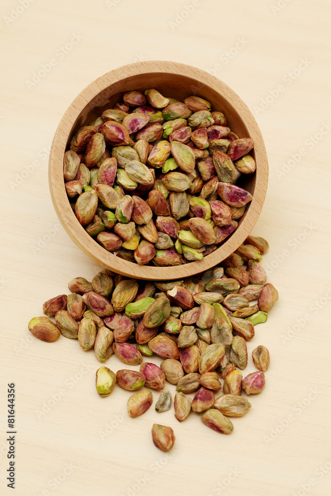 Closeup of fresh Pistachios Closeup of fresh Pistachios