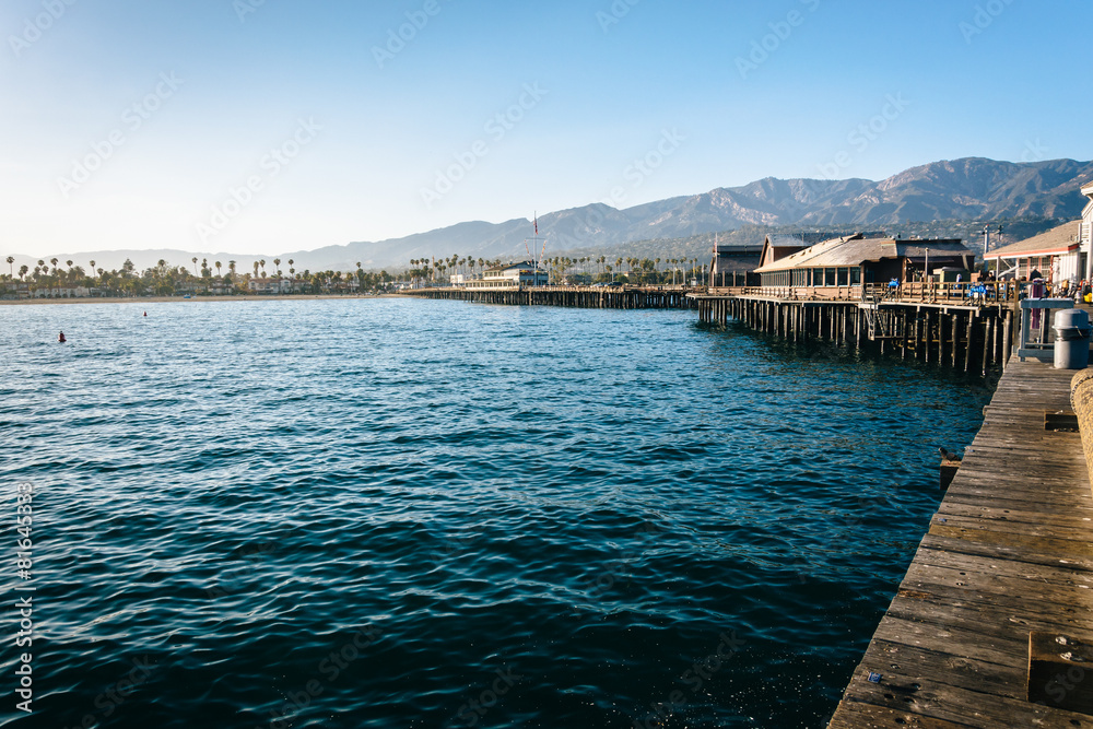 Stearn's Wharf, in Santa Barbara, California.